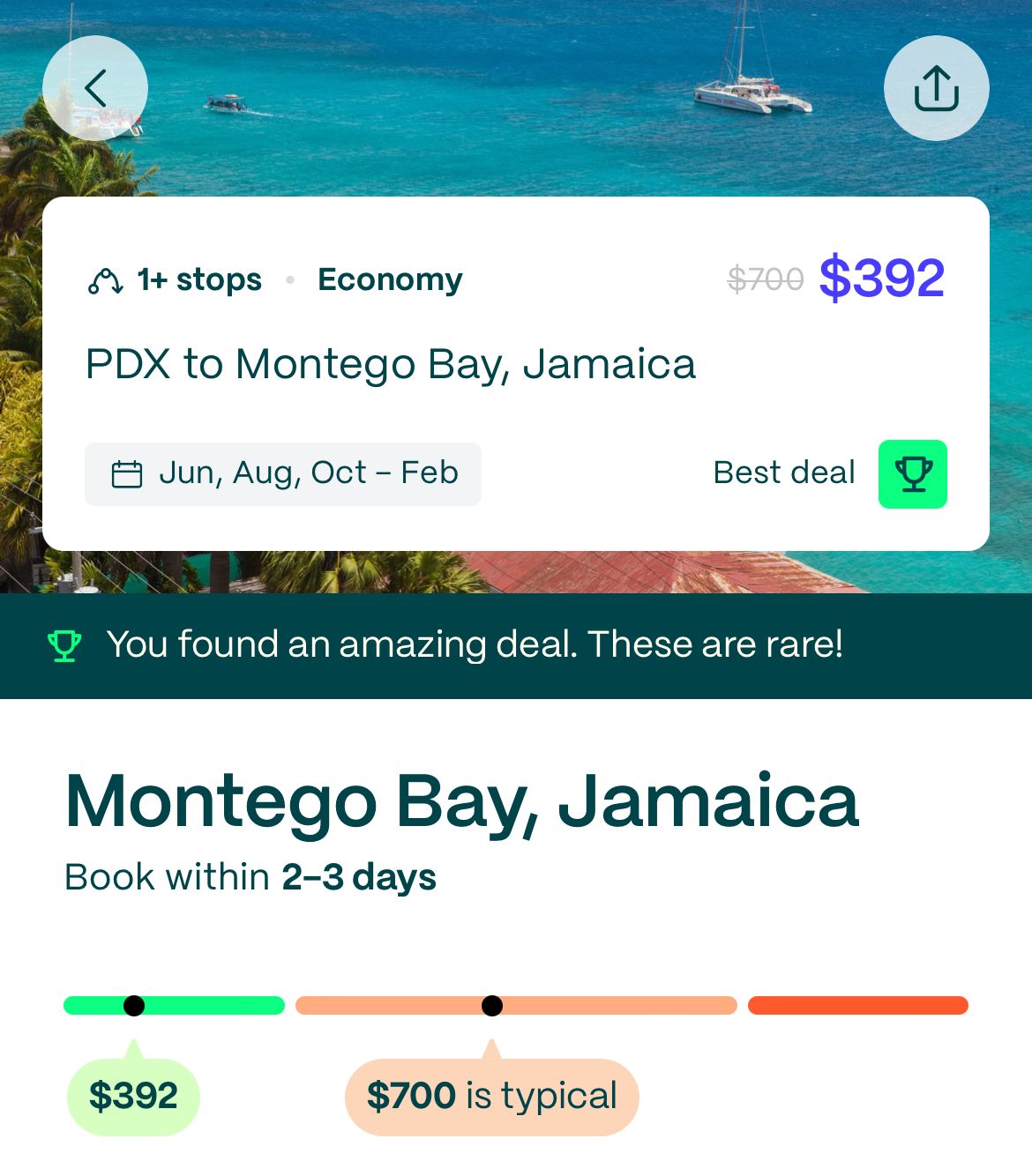 Going app deal to the Caribbean in summer 2026