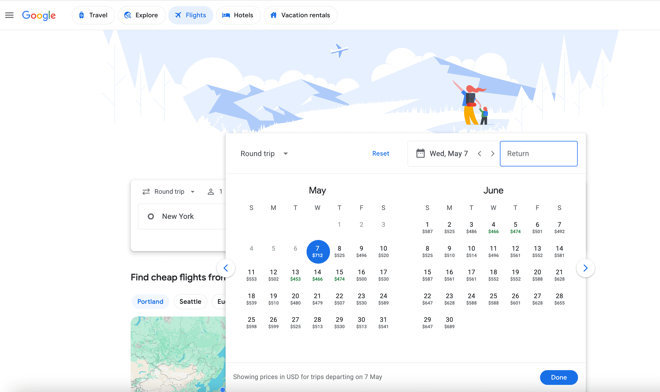 Google Flights Calendar View Find Cheapest Flight Dates.png