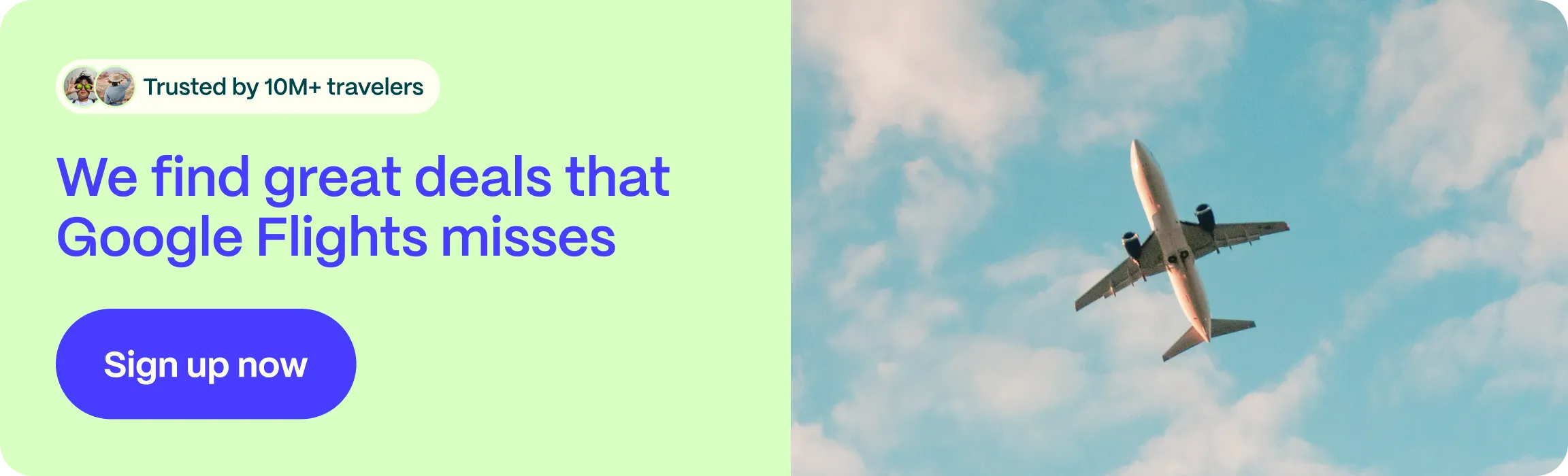 Google Flights price alerts