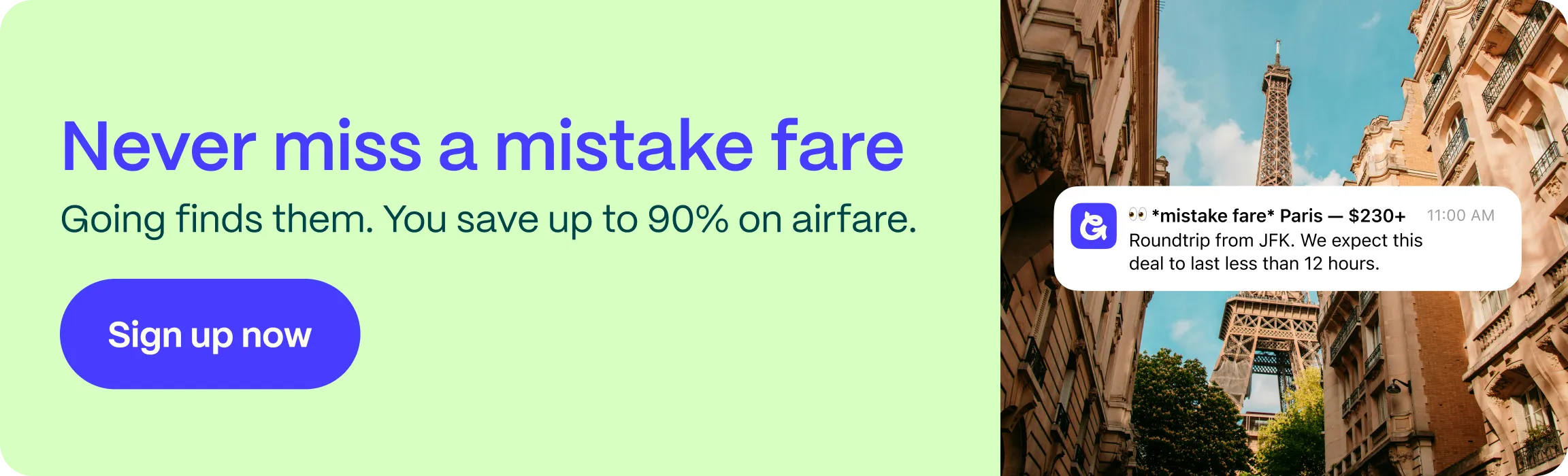 How to find mistake fares