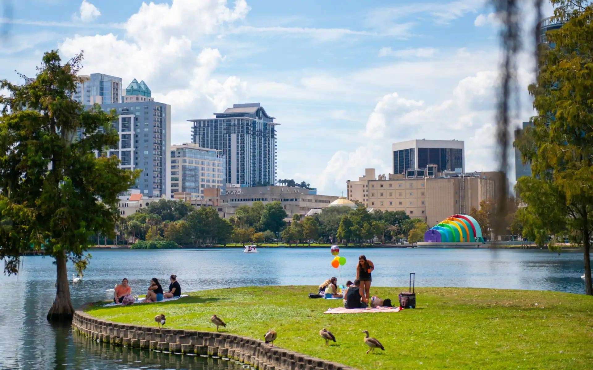 Lake Eola Park in Orlando