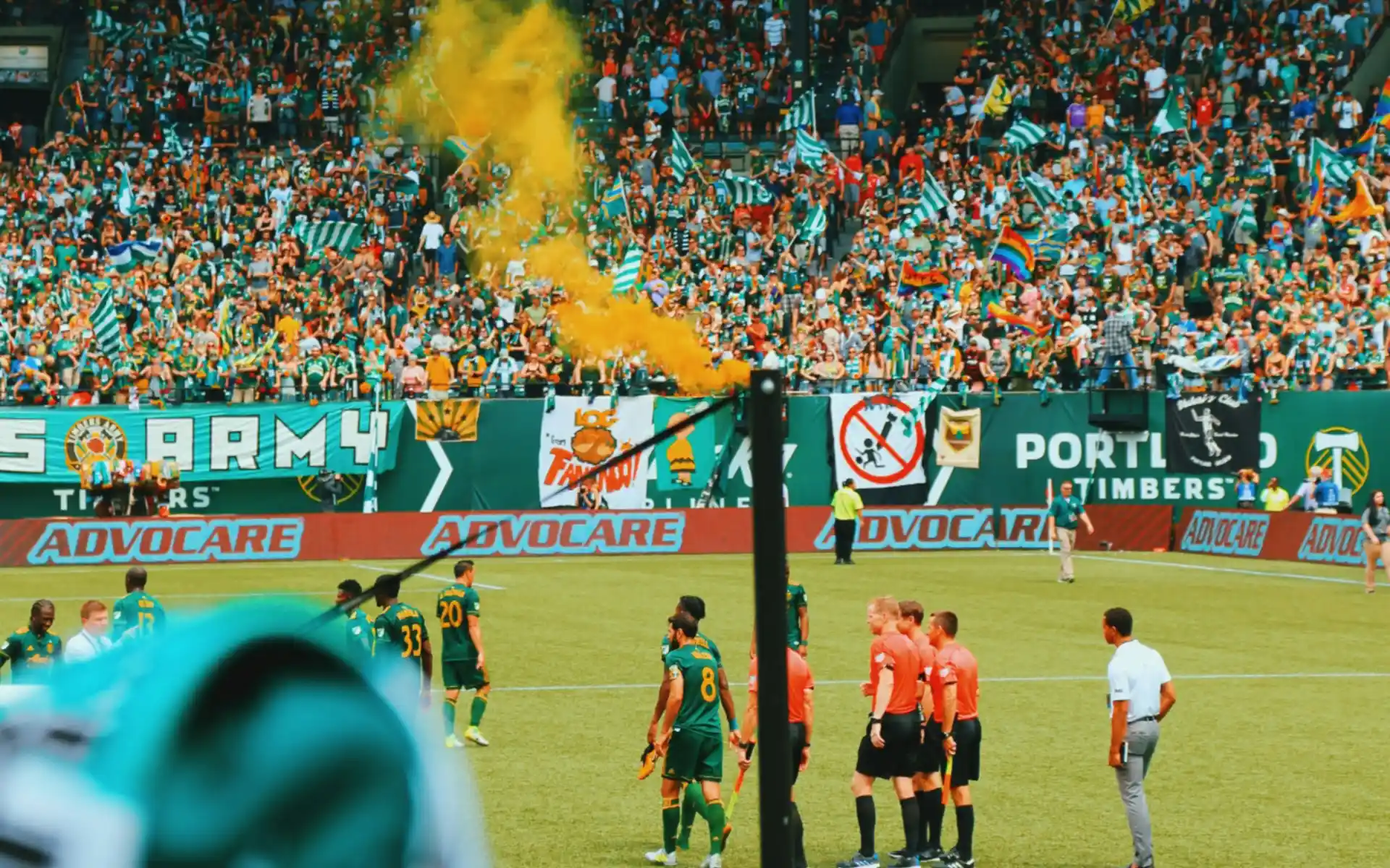 Portland Timbers soccer game