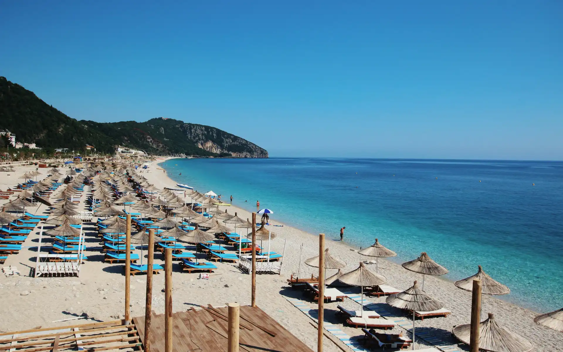 Albanian Riviera coastline