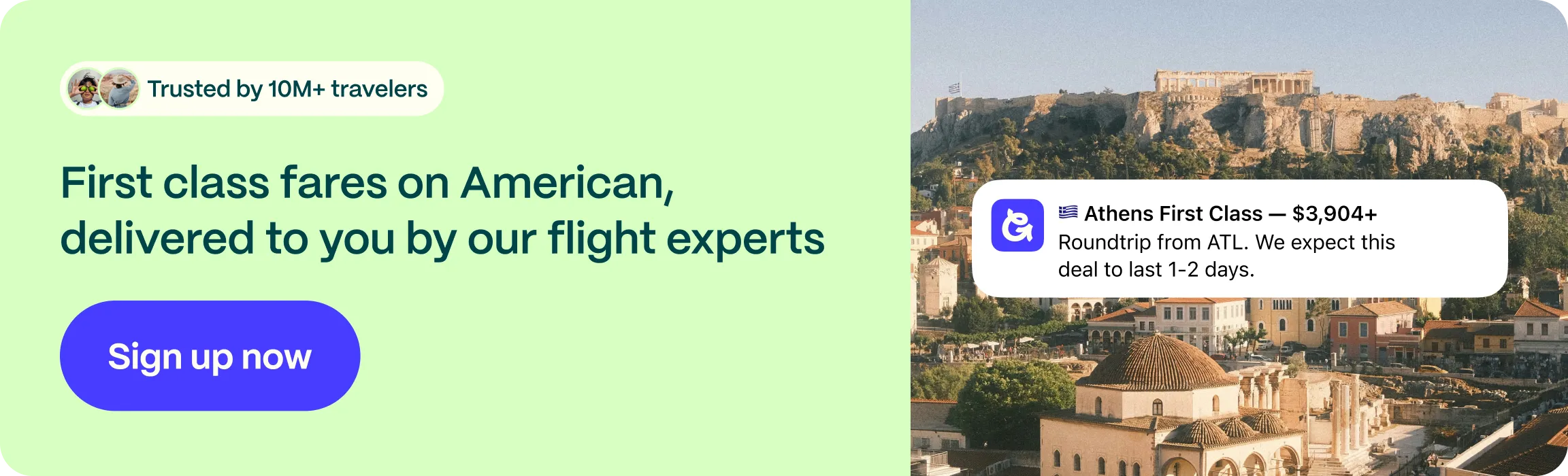 Get American Airlines first class fares delivered to you by Going flight experts