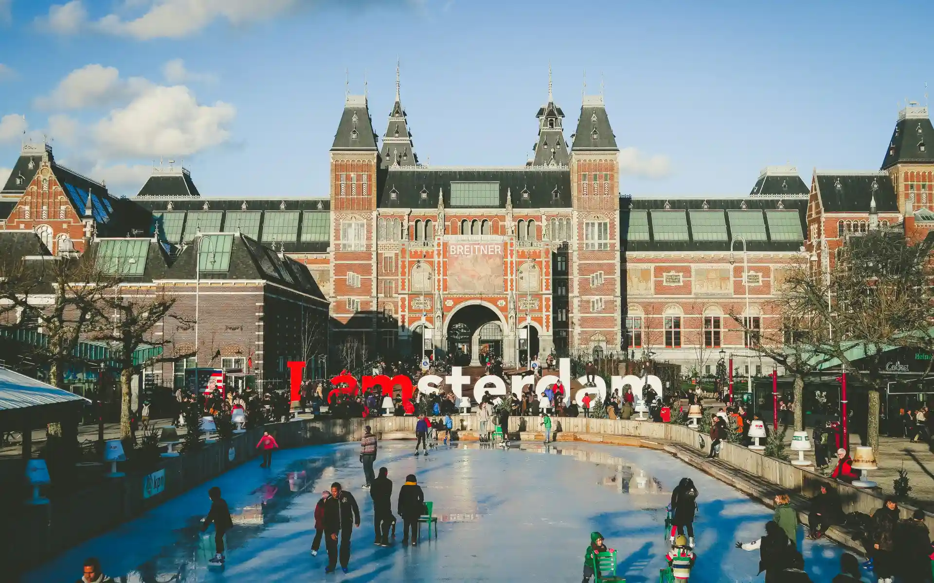 Amsterdam in winter
