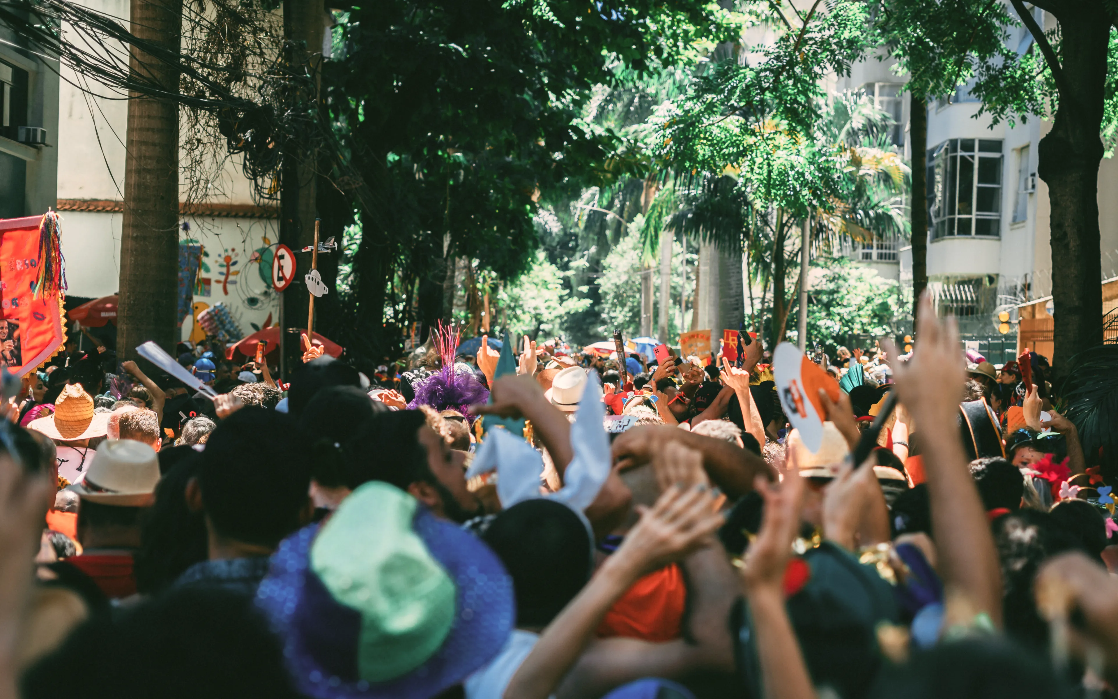 Rio de Janeiro street party