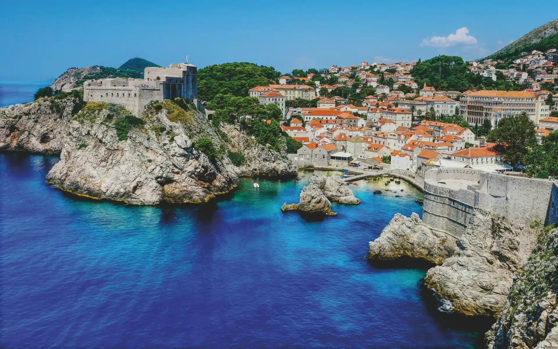 Dalmatian Coast in Croatia