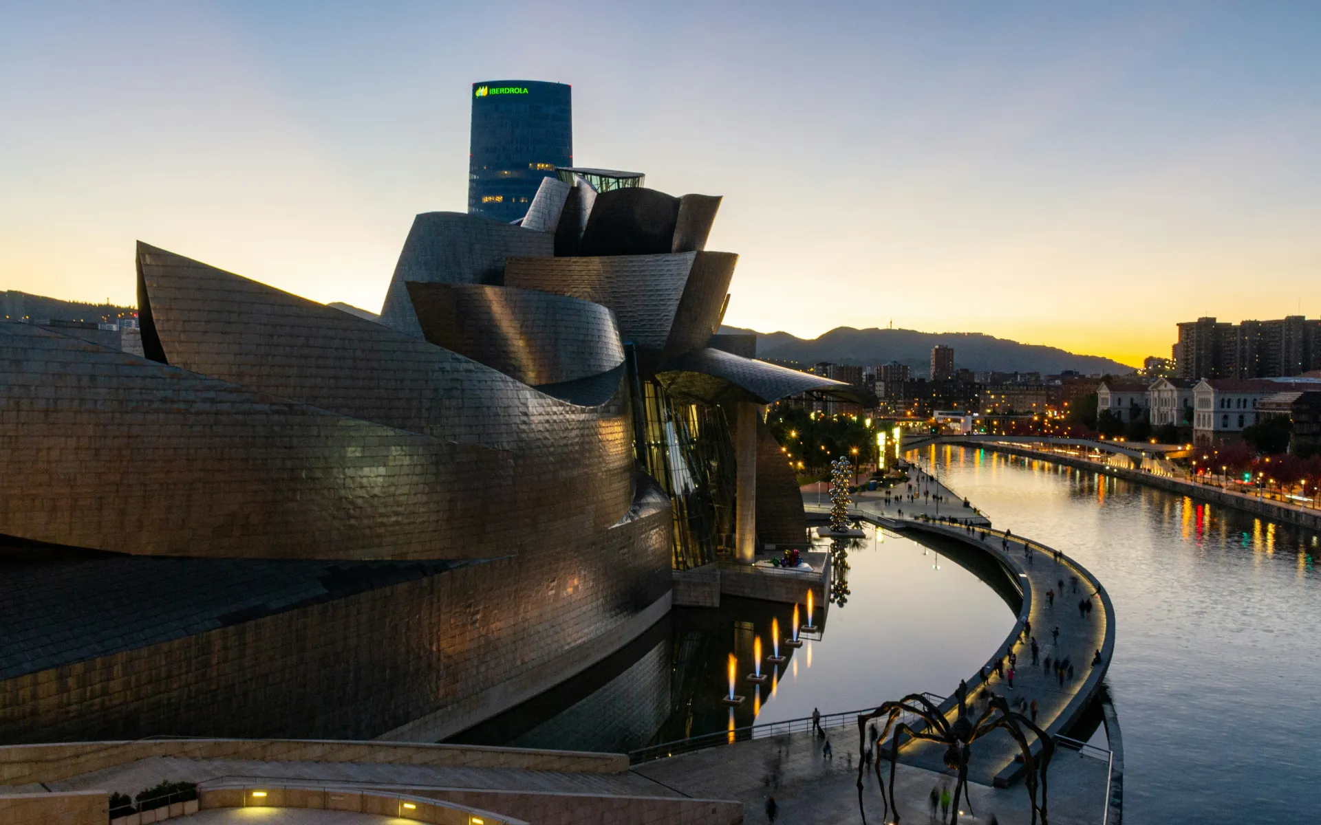 Guggenheim Museum in Bilbao, Basque Country, Spain
