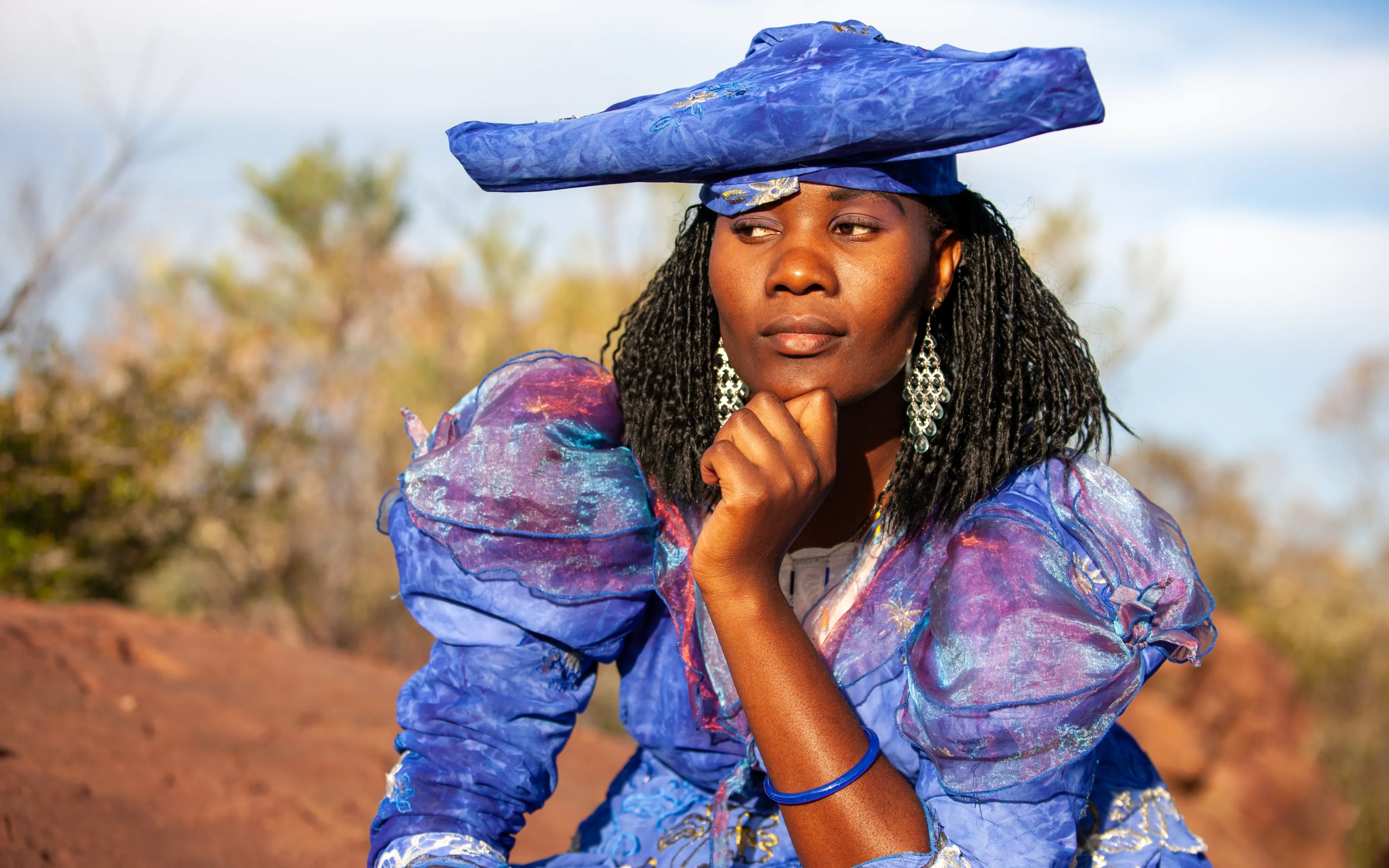 Herero woman in Namibia