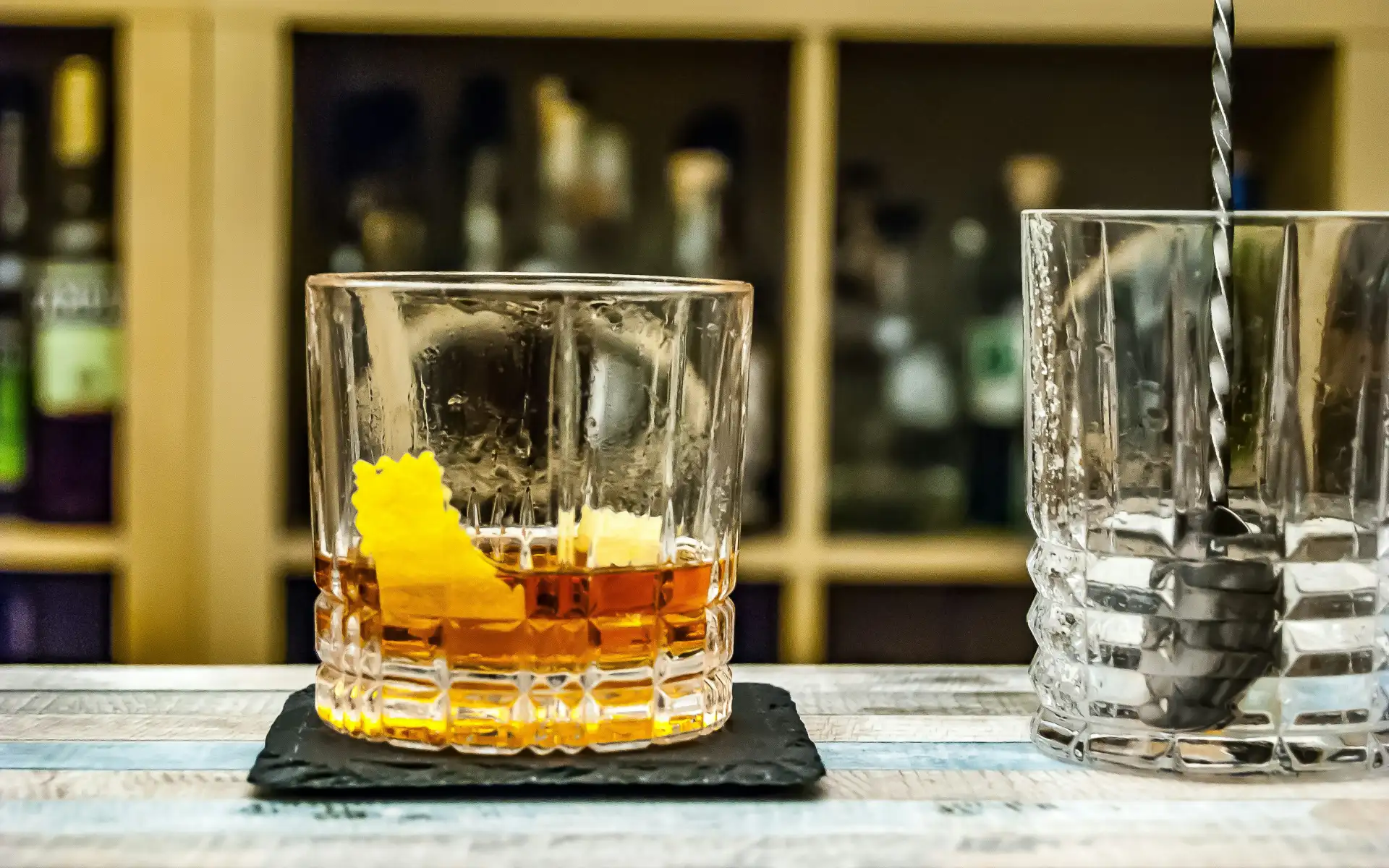 Sazerac cocktail, New Orleans, Louisiana