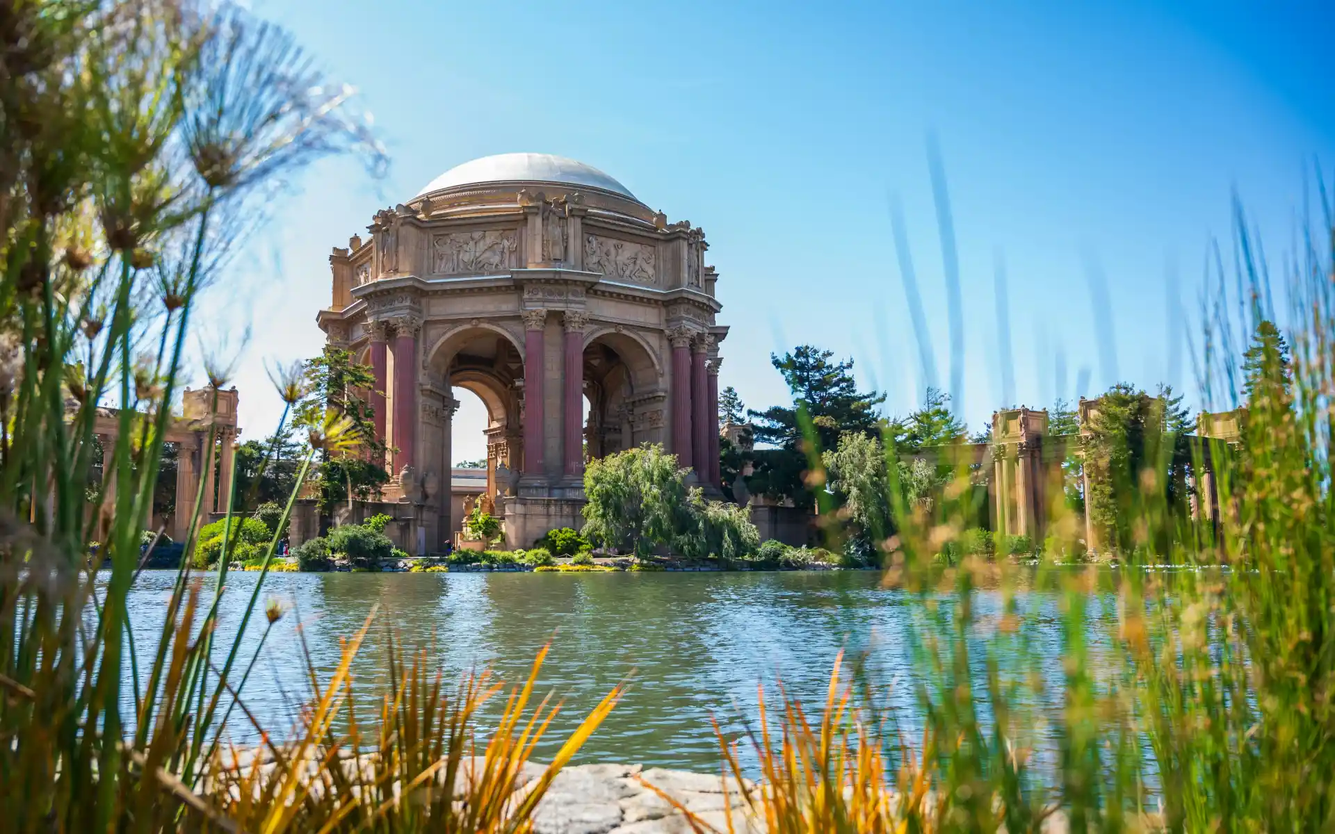 Palace of Fine Arts in San Francisco