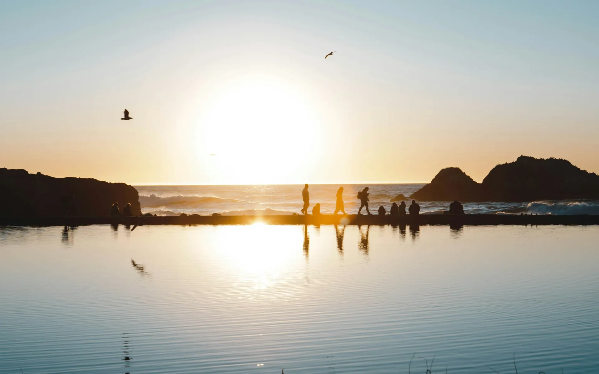 Sutro Baths at Lands End in San Francisco