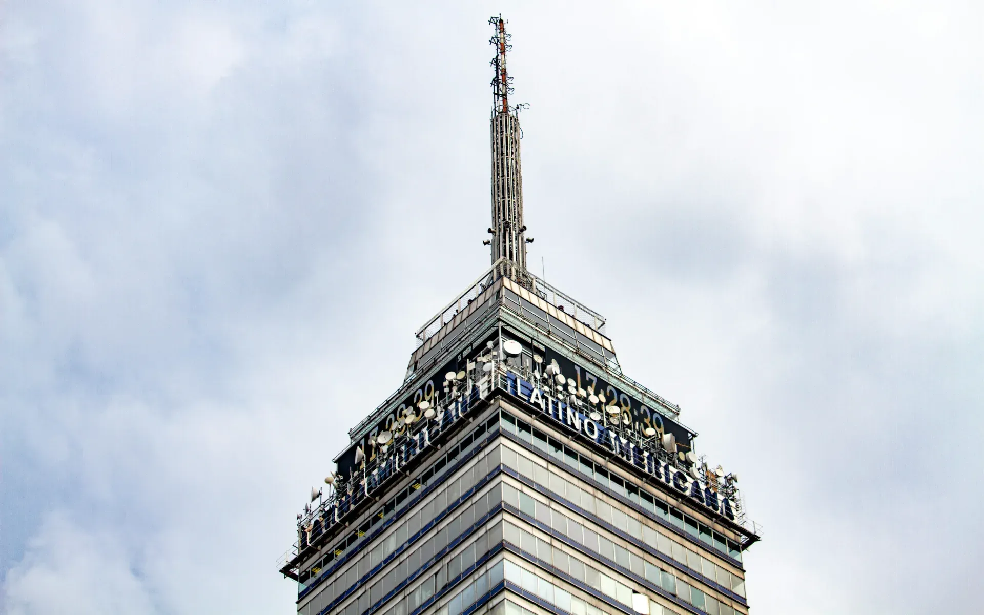 The Torre Latinoamericana in Mexico City