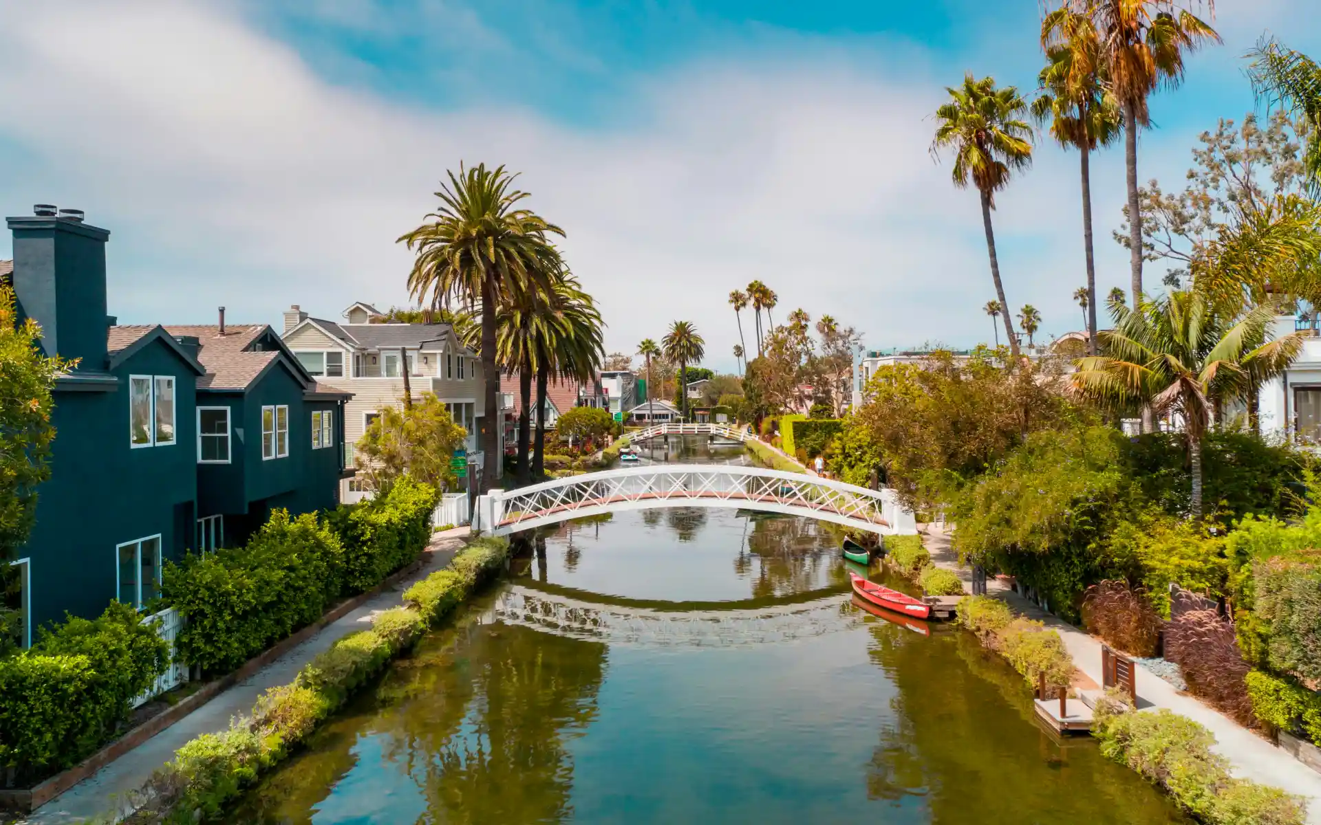 Canals in Venice, Los Angeles, California