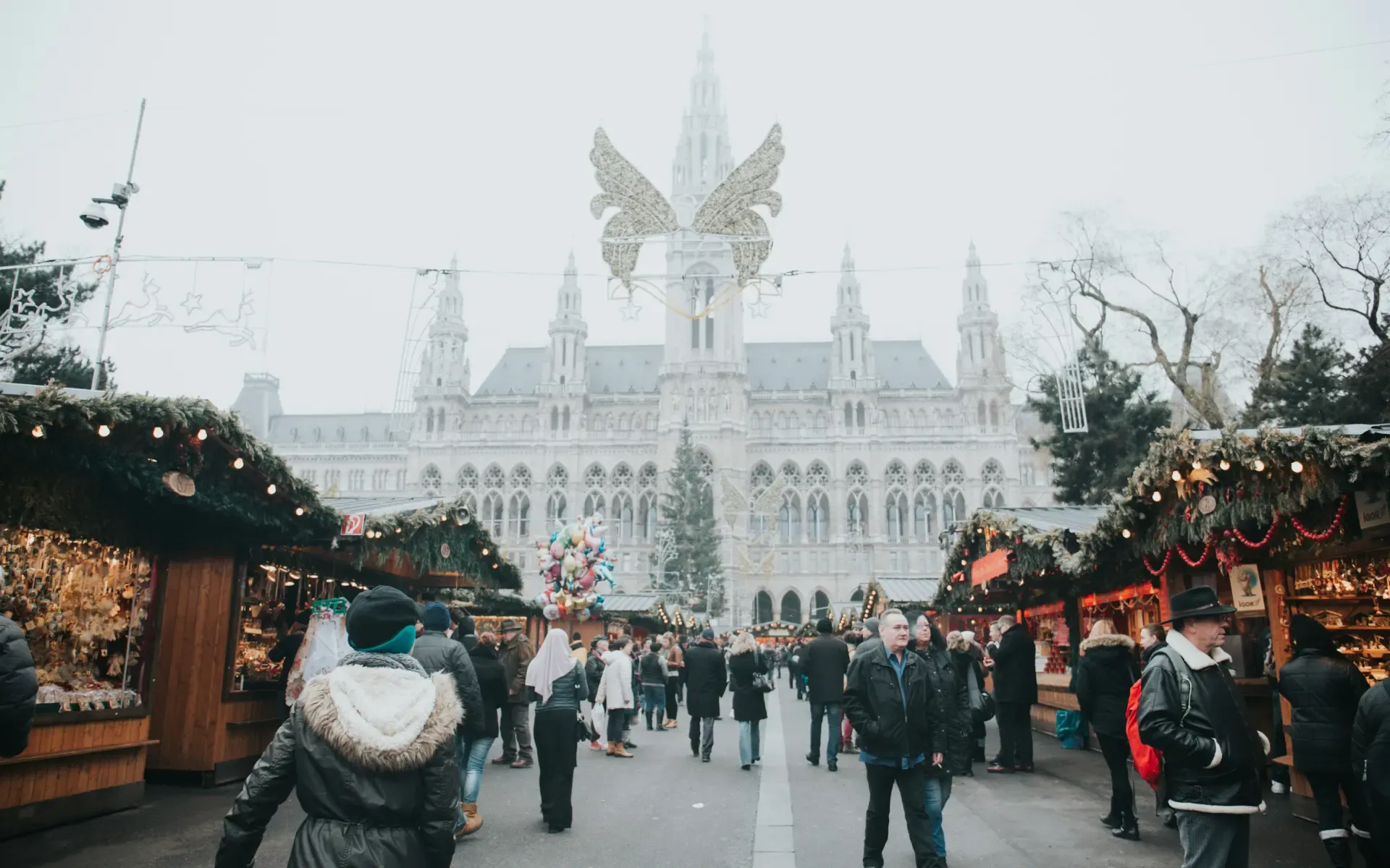 Christmas market in Vienna