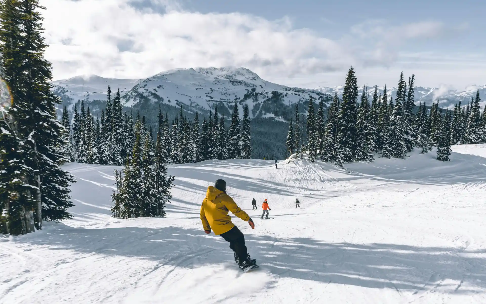 Whistler Mountain skiing, Canada