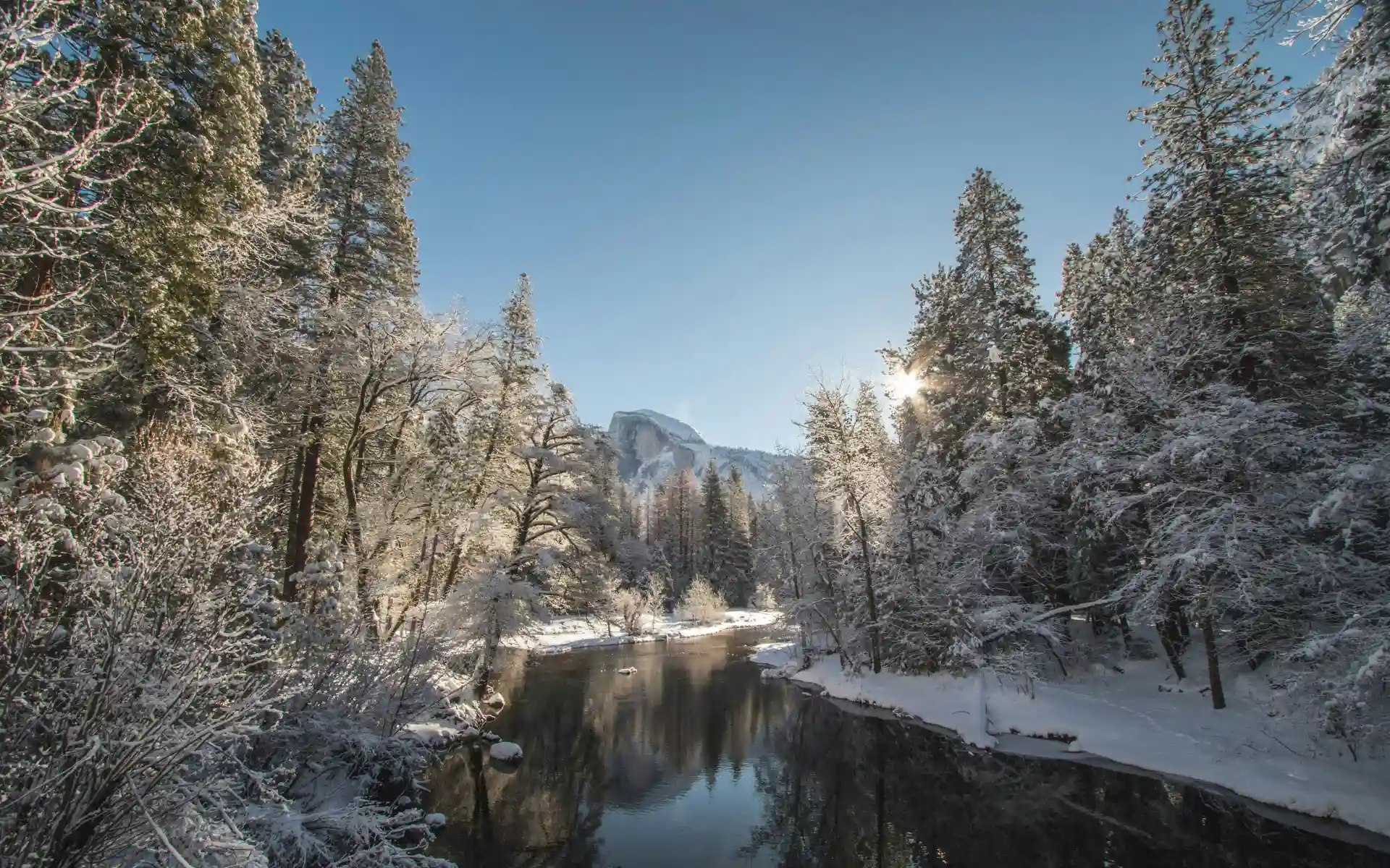 Yosemite in winter